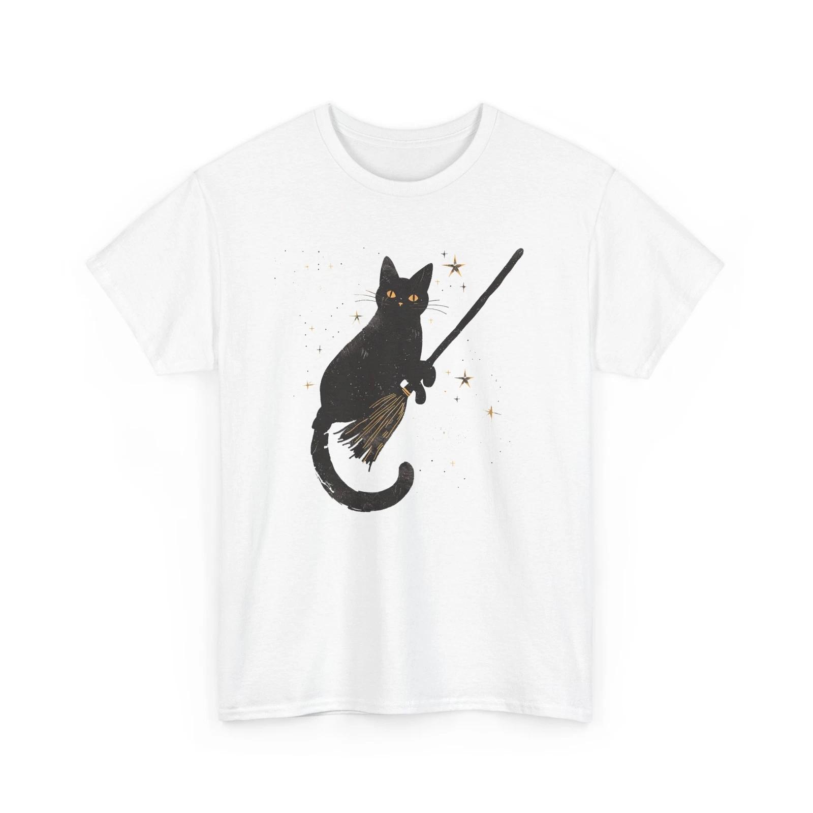 Witch Life T-Shirt | Black Cat Riding-Witchs Shirt S
Witch Life T-Shirt | Black Cat Riding-Witchs Shirt S