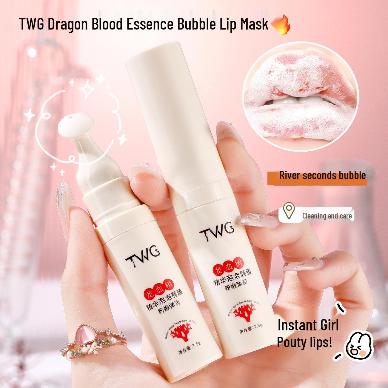 Chinese Dragon Blood Tree Bubble Lip Mask - Moisturizing Lip Care & Line Fading Treatment
Chinese Dragon Blood Tree Bubble Lip Mask - Moisturizing Lip Care & Line Fading Treatment