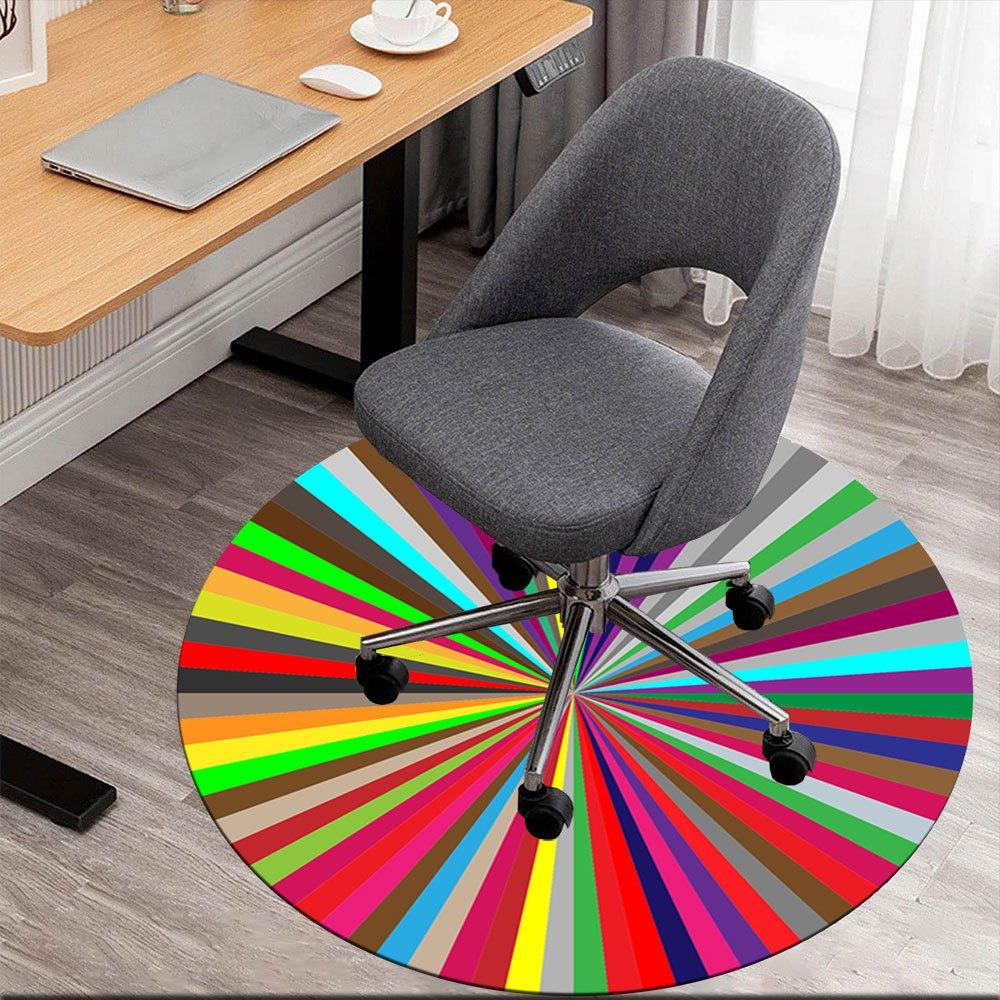 Vibrant Color Wheel Art Print PosterRound Non-Slip chair mat chair carpet for office Rugs for Office Decor Gift For Valentine s Day Mother s Day Hallo 80cm by 80cm
Vibrant Color Wheel Art Print PosterRound Non-Slip chair mat chair carpet for office Rugs for Office Decor Gift For Valentine s Day Mother s Day Hallo 80cm by 80cm