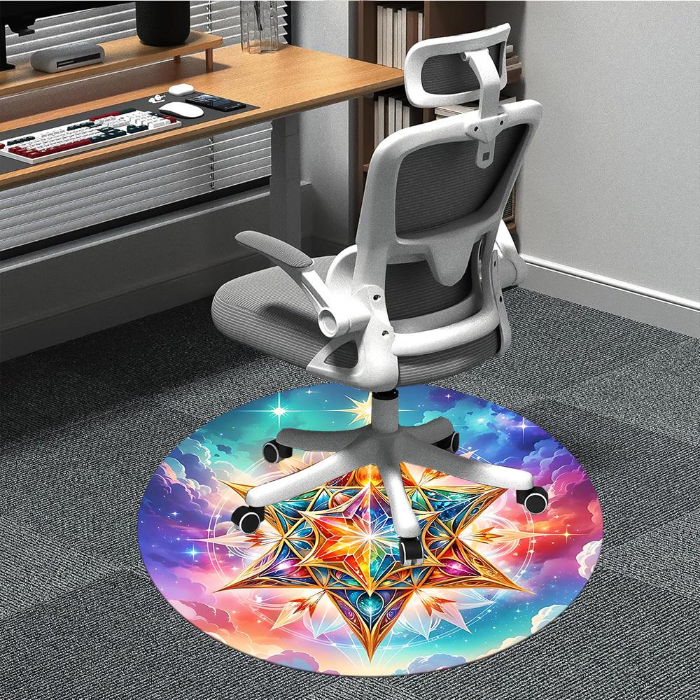 1pc Cosmic Mandala Chair Carpet for Office, Soft Flannel Throw Mat, Perfect for Office,Holiday Party Decoration Choice yy251113129 80cm by 80cm
1pc Cosmic Mandala Chair Carpet for Office, Soft Flannel Throw Mat, Perfect for Office,Holiday Party Decoration Choice yy251113129 80cm by 80cm