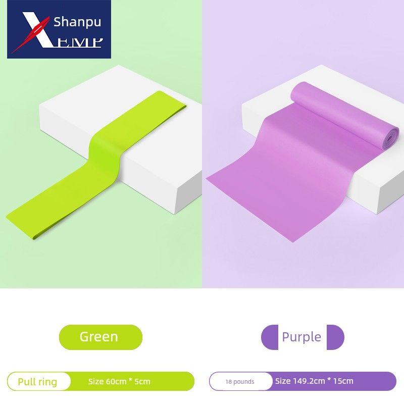10yj Elastic Band Yoga Tension Strap Men s and Women s Fitness Practice Back Stretch Band Stretch Beginner Shoulder Neck Leg Resistance Pull ring Green + elastic band 18 pounds purple
10yj Elastic Band Yoga Tension Strap Men s and Women s Fitness Practice Back Stretch Band Stretch Beginner Shoulder Neck Leg Resistance Pull ring Green + elastic band 18 pounds purple