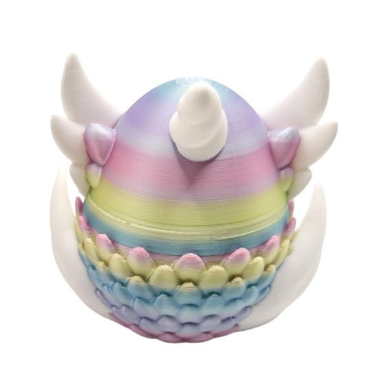 3D Printed Dragon Egg Toy with Articulated Dragon Inside Mushroom Dragon Fruit Ice Cream 8cm
3D Printed Dragon Egg Toy with Articulated Dragon Inside Mushroom Dragon Fruit Ice Cream 8cm