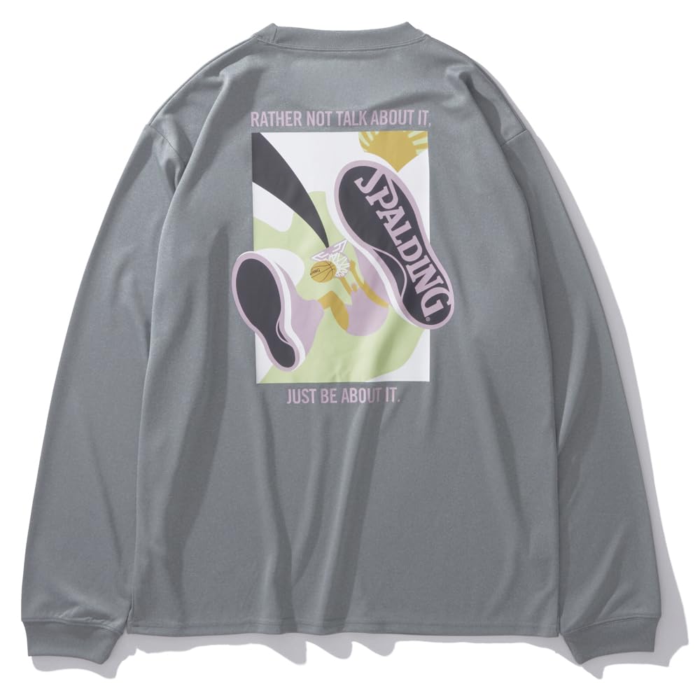 Spalding Dunk Long Sleeve T-Shirt, Heather Gray, Size M (SMT24115)
Spalding Dunk Long Sleeve T-Shirt, Heather Gray, Size M (SMT24115)