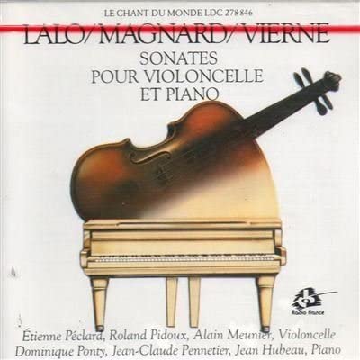 CD LALO, MAGNARD, VIERNE - Sonata per cello e piano (1856) Son Germany Classical Used
CD LALO, MAGNARD, VIERNE - Sonata per cello e piano (1856) Son Germany Classical Used