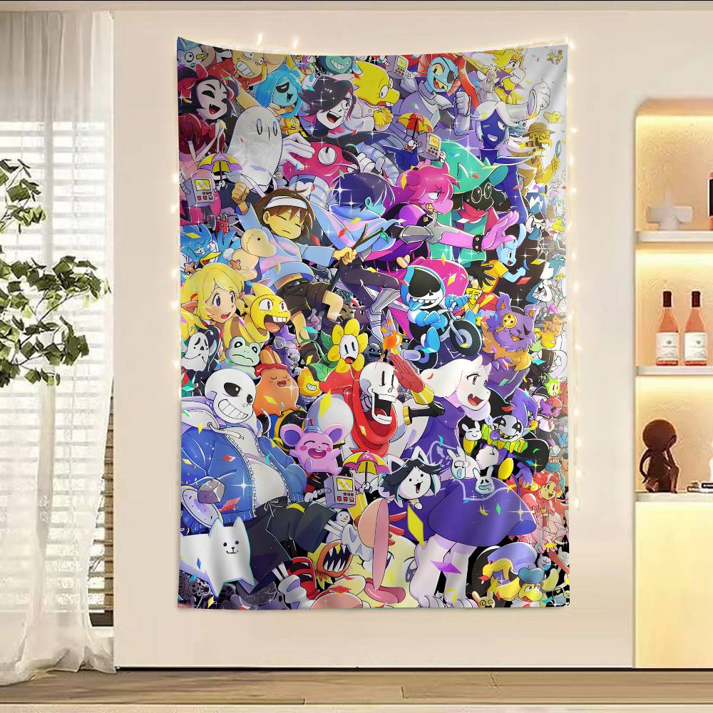 Deltarune Game Anime Tapestry Hippie Flower Wall Carpets Dorm Decor Cheap Hippie Wall Hanging 74x94cm(29x37in)
Deltarune Game Anime Tapestry Hippie Flower Wall Carpets Dorm Decor Cheap Hippie Wall Hanging 74x94cm(29x37in)