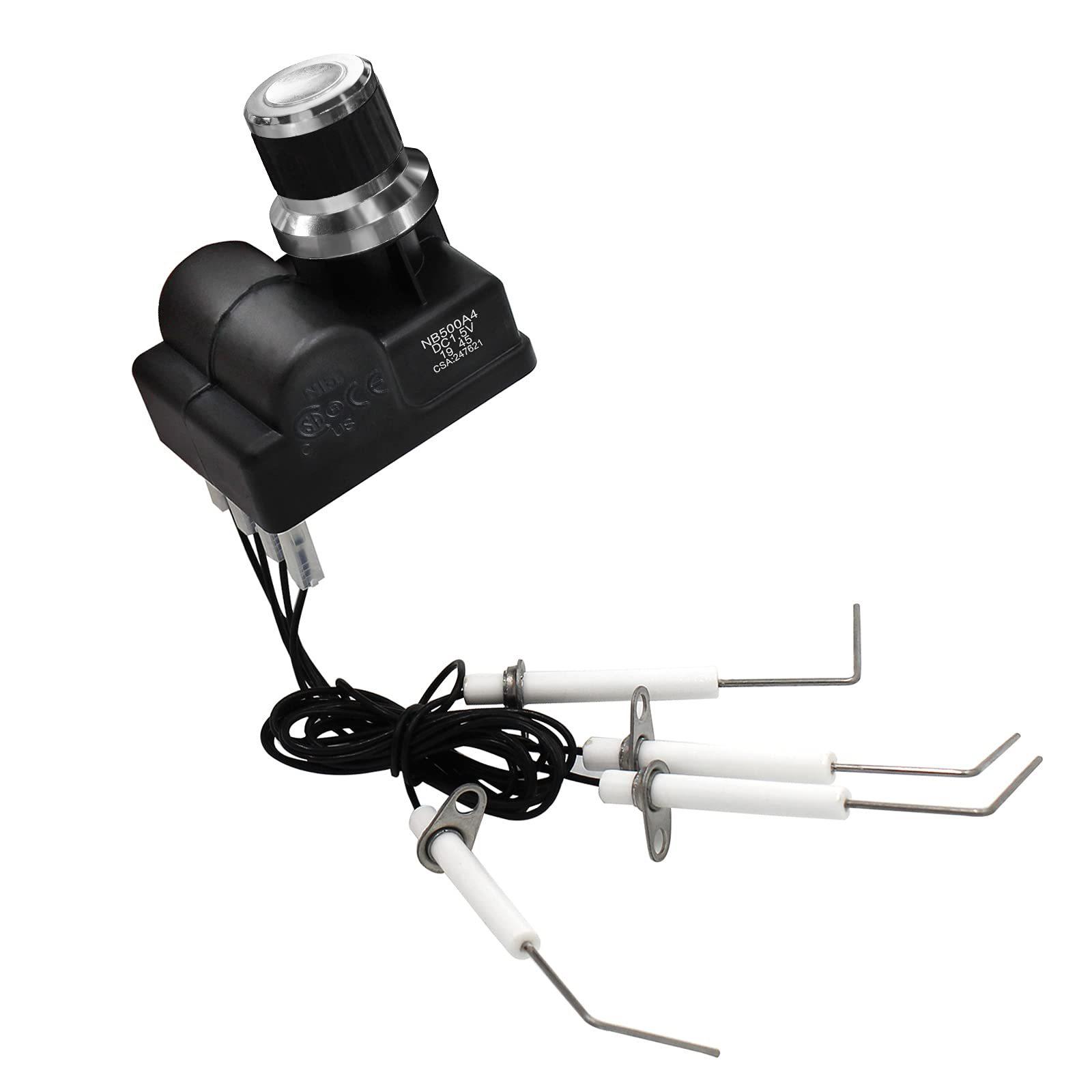 For Blackstone 28-inch Griddle Pulse Igniter Push Button Grill Igniter with Four Electrode A
For Blackstone 28-inch Griddle Pulse Igniter Push Button Grill Igniter with Four Electrode A