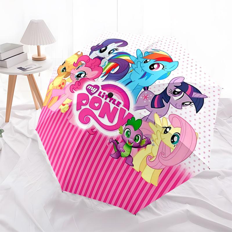 1pc My Little Pony Automatic Folding Umbrella Portable 3-Fold Design with 8-Bone Iron Frame, Outdoor, Ideal Gift for Fans, Travelers, Daily Use, Festi
1pc My Little Pony Automatic Folding Umbrella Portable 3-Fold Design with 8-Bone Iron Frame, Outdoor, Ideal Gift for Fans, Travelers, Daily Use, Festi
