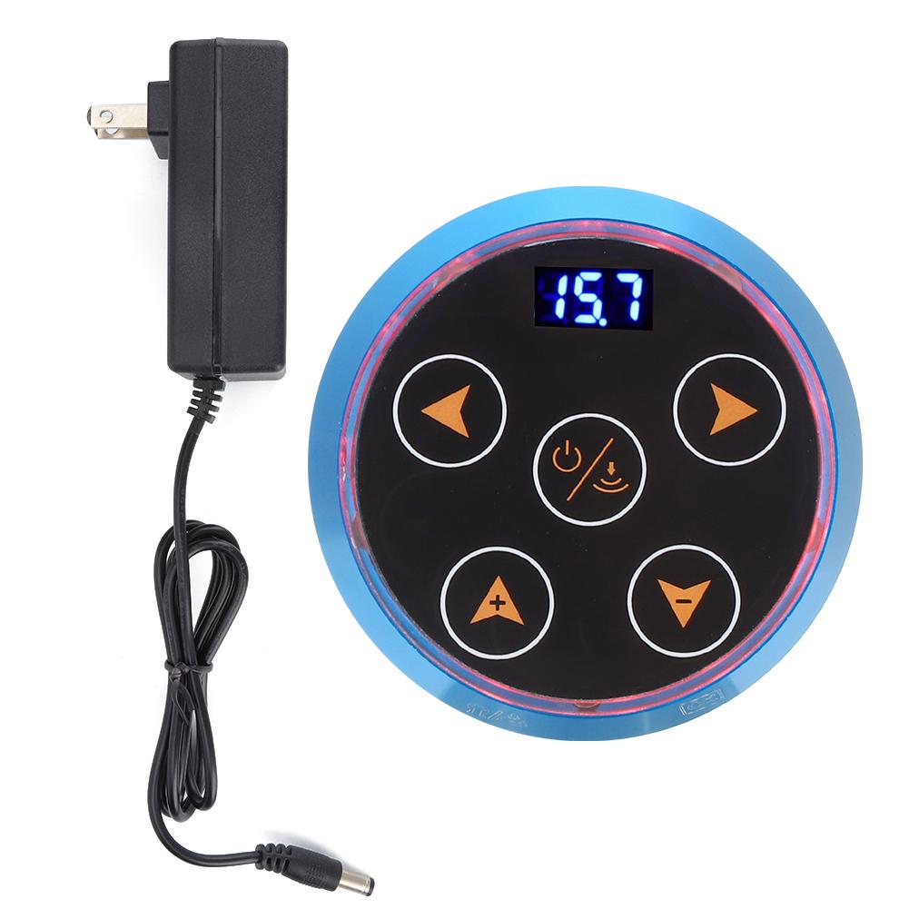 Professional Adjustable Tattoo Machine Power Supply Tattoo Power Source Blue US Plug
Professional Adjustable Tattoo Machine Power Supply Tattoo Power Source Blue US Plug