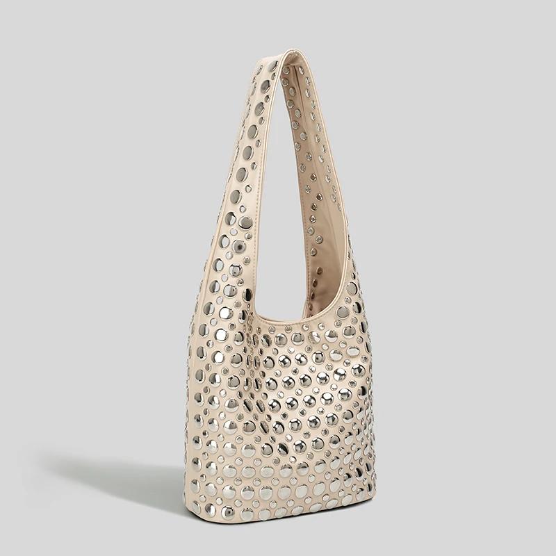 New Hasp Super Cool Rivets Solid PU Square Shoulder Bags 2026 Hot Trendy Large Capacity Personality Popular Handbags for Women бежевый
New Hasp Super Cool Rivets Solid PU Square Shoulder Bags 2026 Hot Trendy Large Capacity Personality Popular Handbags for Women бежевый