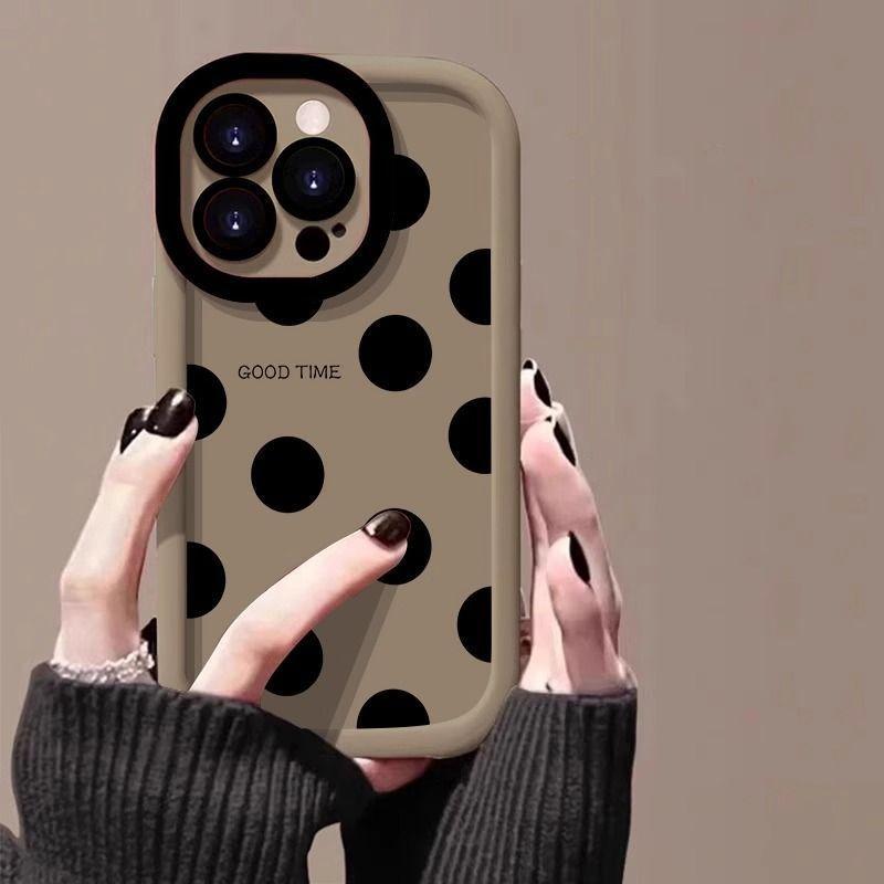 Dots Suitable for IPhone 16 Apple Phone Case 15 Anti-fall 14plus 13 Puff 12mini Protection Case Apple 16
Dots Suitable for IPhone 16 Apple Phone Case 15 Anti-fall 14plus 13 Puff 12mini Protection Case Apple 16