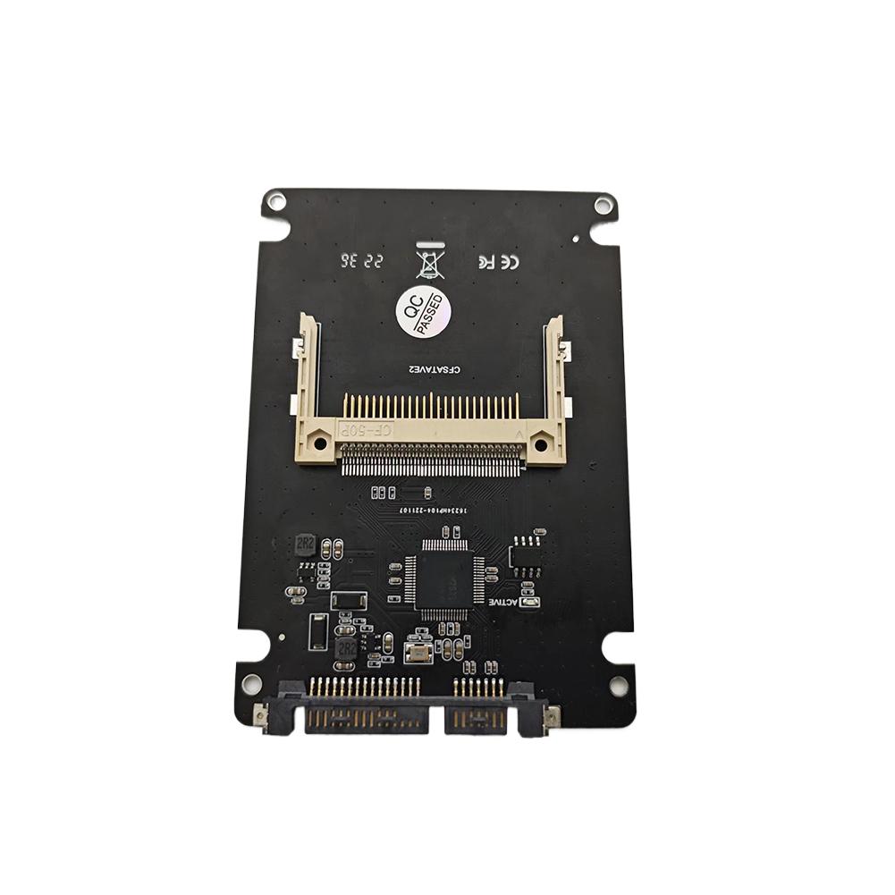 Hard Disk Drive Card Adapter CF To 2.5/3.5inch SATA Adapter Card CF To 2.5/3.5inch SATA Adapter Converter for Laptop Desktop чорний
Hard Disk Drive Card Adapter CF To 2.5/3.5inch SATA Adapter Card CF To 2.5/3.5inch SATA Adapter Converter for Laptop Desktop чорний