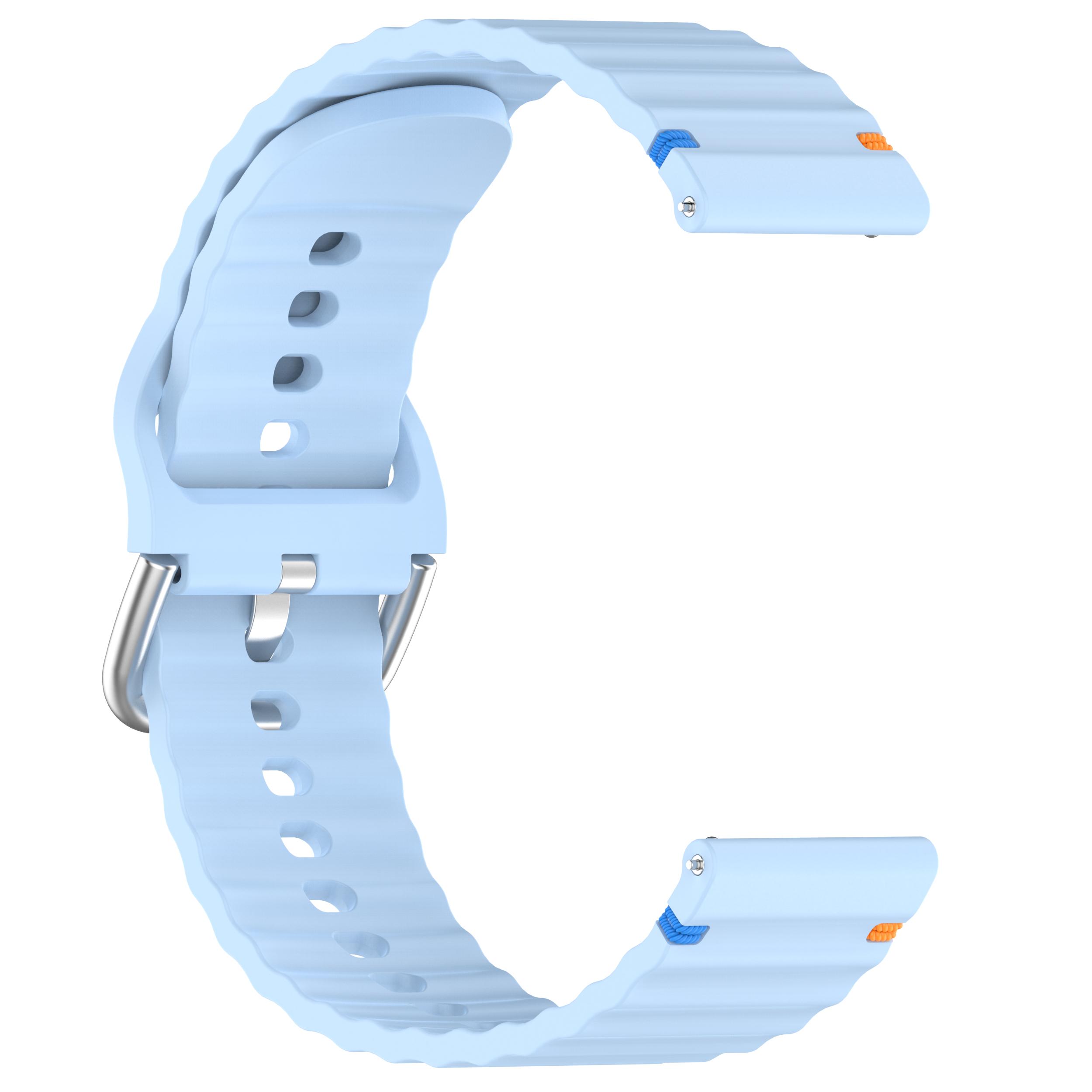 22mm Watch Strap for Samsung Galaxy Watch3 45mm / Watch 46mm / Huawei Watch 4 Pro Flat Wavy Silicone Band
22mm Watch Strap for Samsung Galaxy Watch3 45mm / Watch 46mm / Huawei Watch 4 Pro Flat Wavy Silicone Band