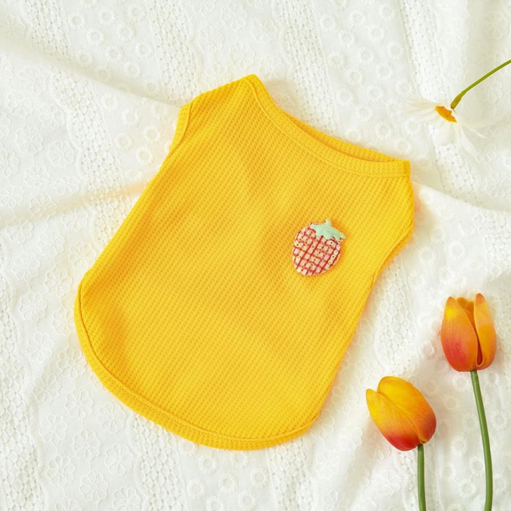 Pet summer breathable vest puppy cute clothes S
Pet summer breathable vest puppy cute clothes S