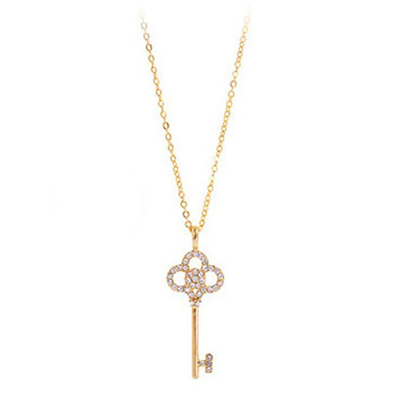 New Wholesale Fashion Hollow Crystal Rhinestone Key Chain Clavicle Womens Pendant Necklace For Women Jewelry
New Wholesale Fashion Hollow Crystal Rhinestone Key Chain Clavicle Womens Pendant Necklace For Women Jewelry