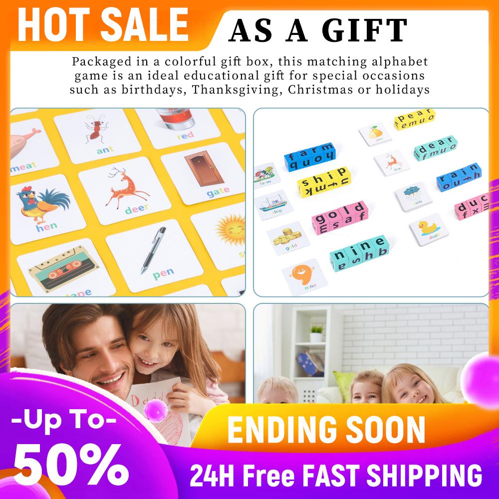 Wooden Letters Learning Building Blocks Montessori Toys Alphabet Matching Game Fun Early Education Gift for Preschool Boys Girls China Mainland
Wooden Letters Learning Building Blocks Montessori Toys Alphabet Matching Game Fun Early Education Gift for Preschool Boys Girls China Mainland