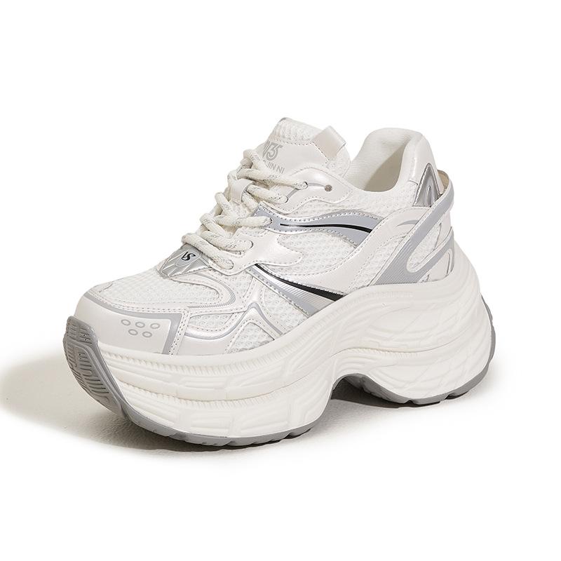 Сетчатые кроссовки на платформе, женские, весна 2025, новые, модные, универсальные, дышащие, повседневные, спортивные туфли, увеличение внутренней высоты, женская обувь 39 белый
Сетчатые кроссовки на платформе, женские, весна 2025, новые, модные, универсальные, дышащие, повседневные, спортивные туфли, увеличение внутренней высоты, женская обувь 39 белый