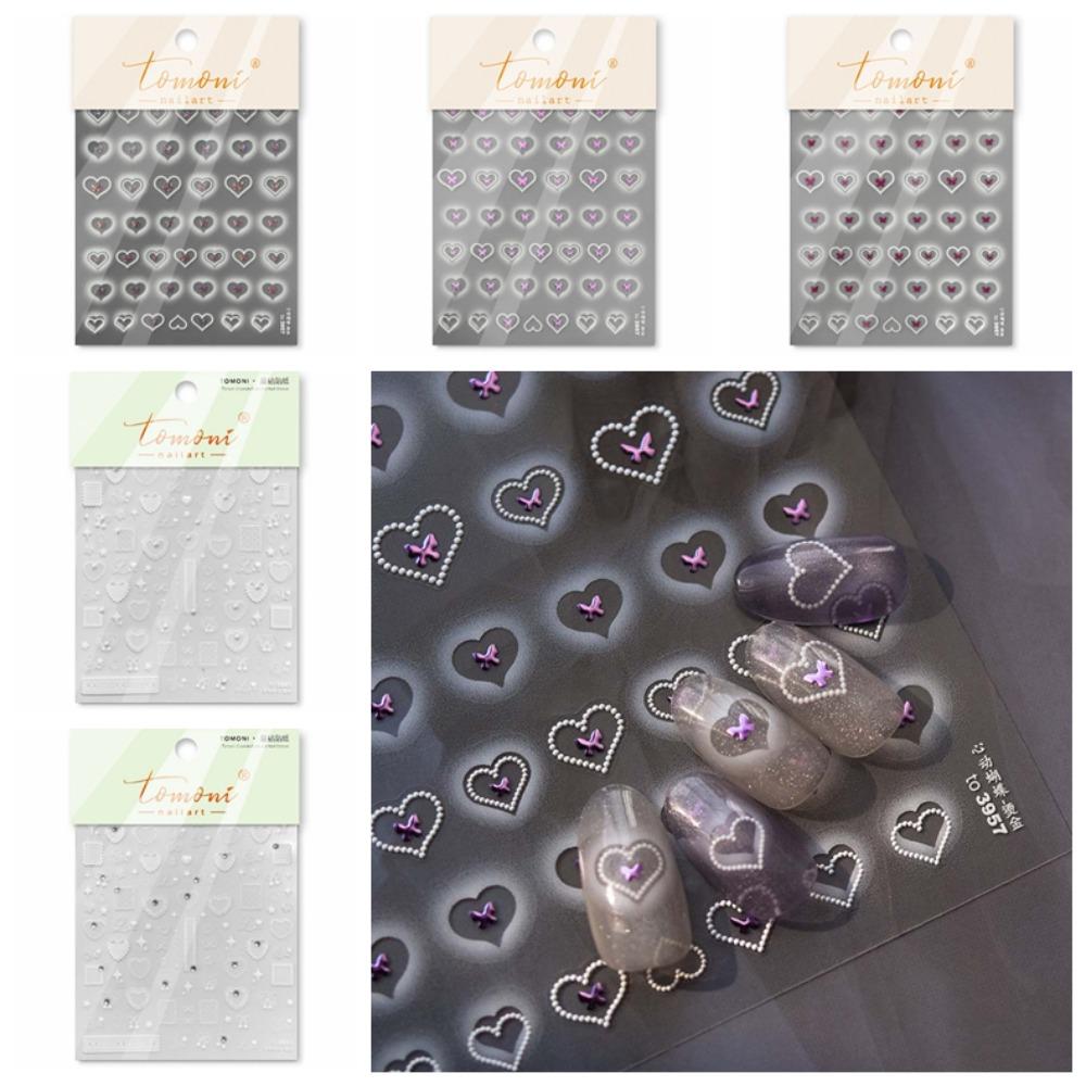 White Lace Lace Heart Nail Stickers Pearl Bow Bowknot Nail Decorations Nail Salon Peach-Bronzing
White Lace Lace Heart Nail Stickers Pearl Bow Bowknot Nail Decorations Nail Salon Peach-Bronzing