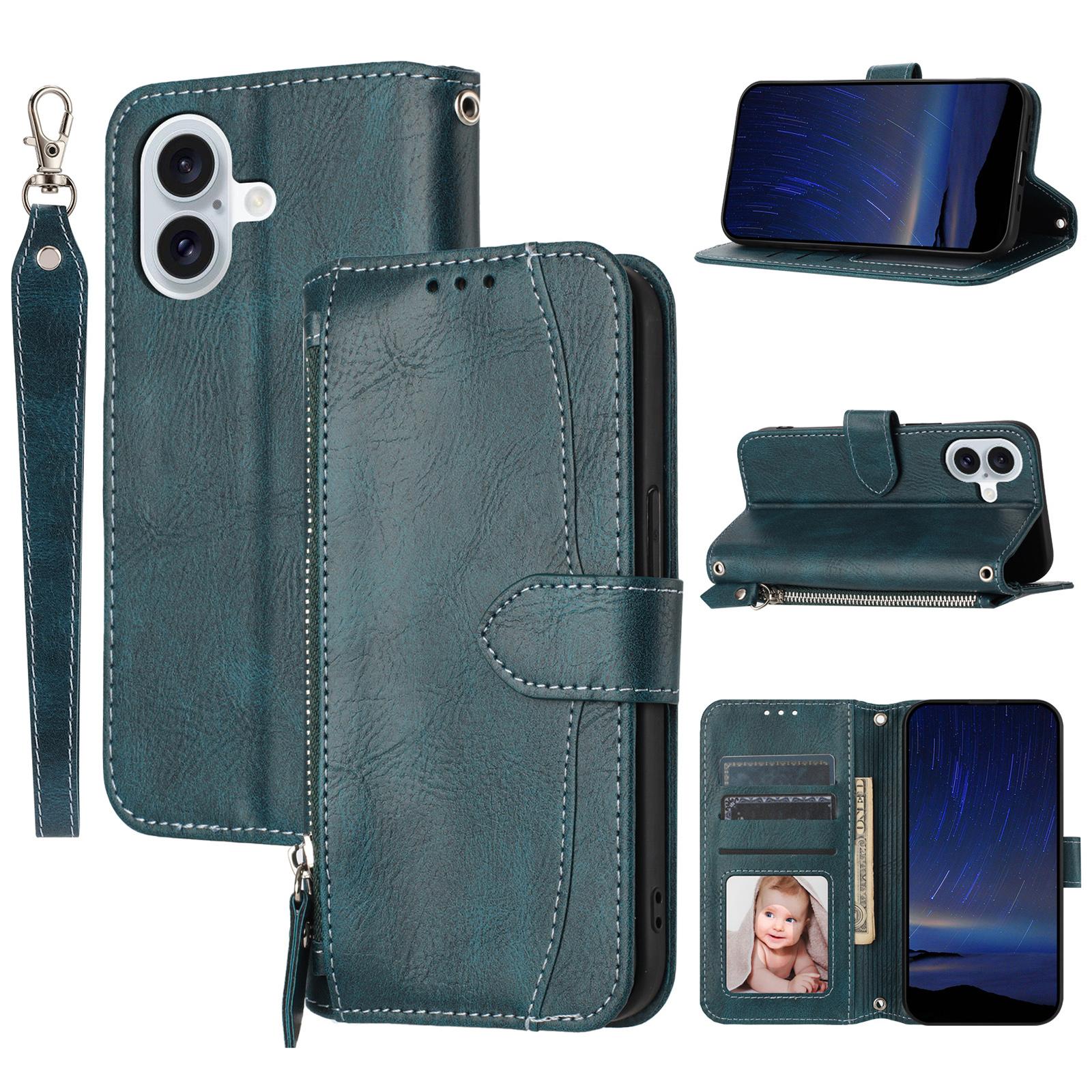 For iPhone 17 Case Zipper Pocket Wallet Leather Phone Cover with Wrist Strap C
For iPhone 17 Case Zipper Pocket Wallet Leather Phone Cover with Wrist Strap C