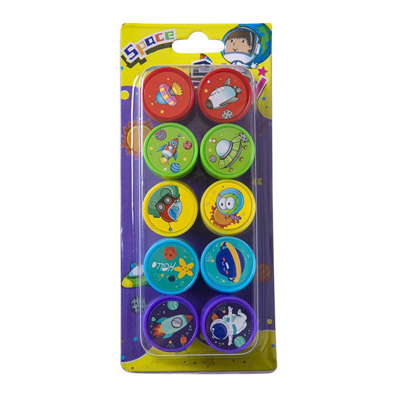 10pcs/set Children Gift Space Round Stamp Set
10pcs/set Children Gift Space Round Stamp Set