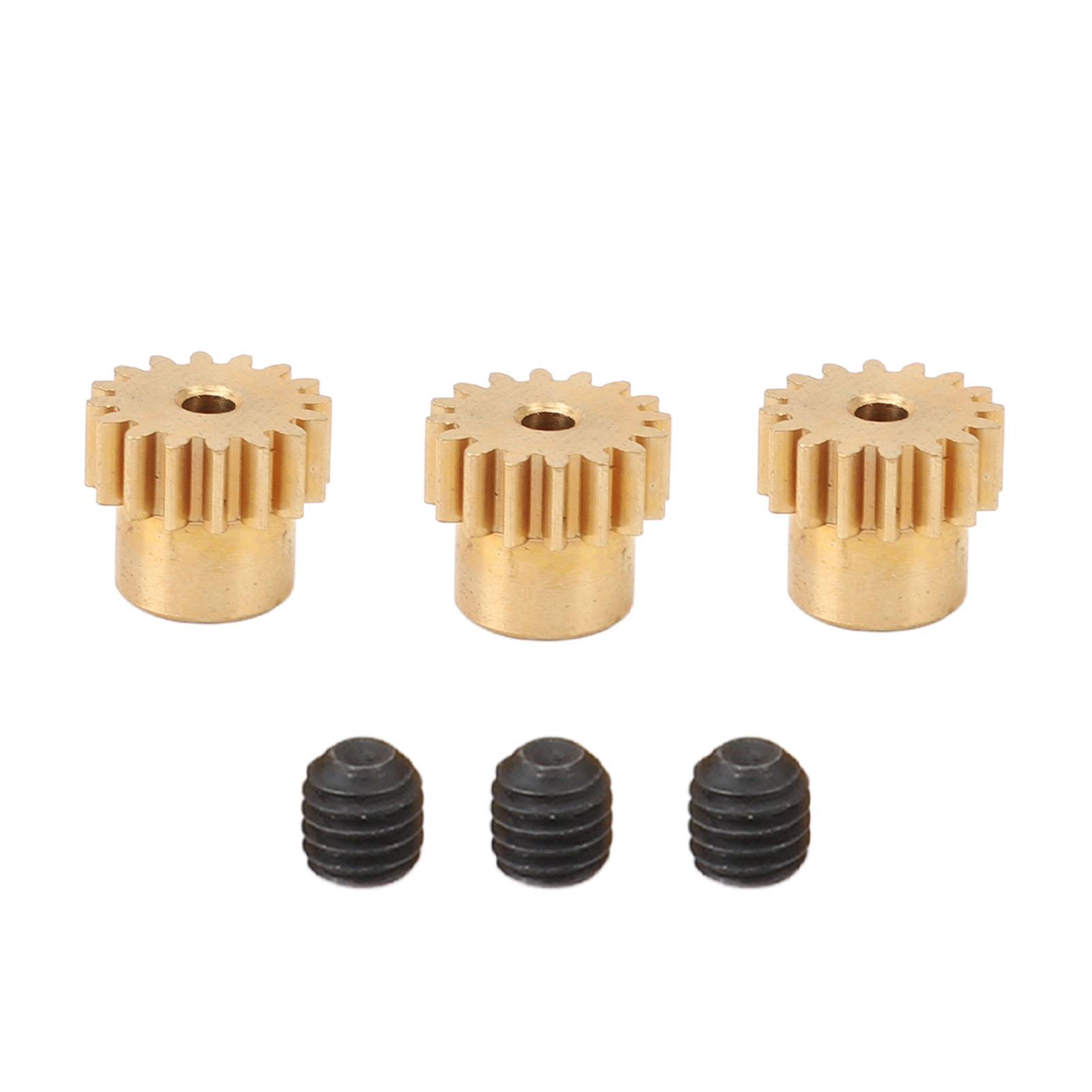 RC Motor Gear 16T M0.6 Copper RC Pinion Motor Gear for 112 116 RC Cars for 370 380 390 Motors
RC Motor Gear 16T M0.6 Copper RC Pinion Motor Gear for 112 116 RC Cars for 370 380 390 Motors