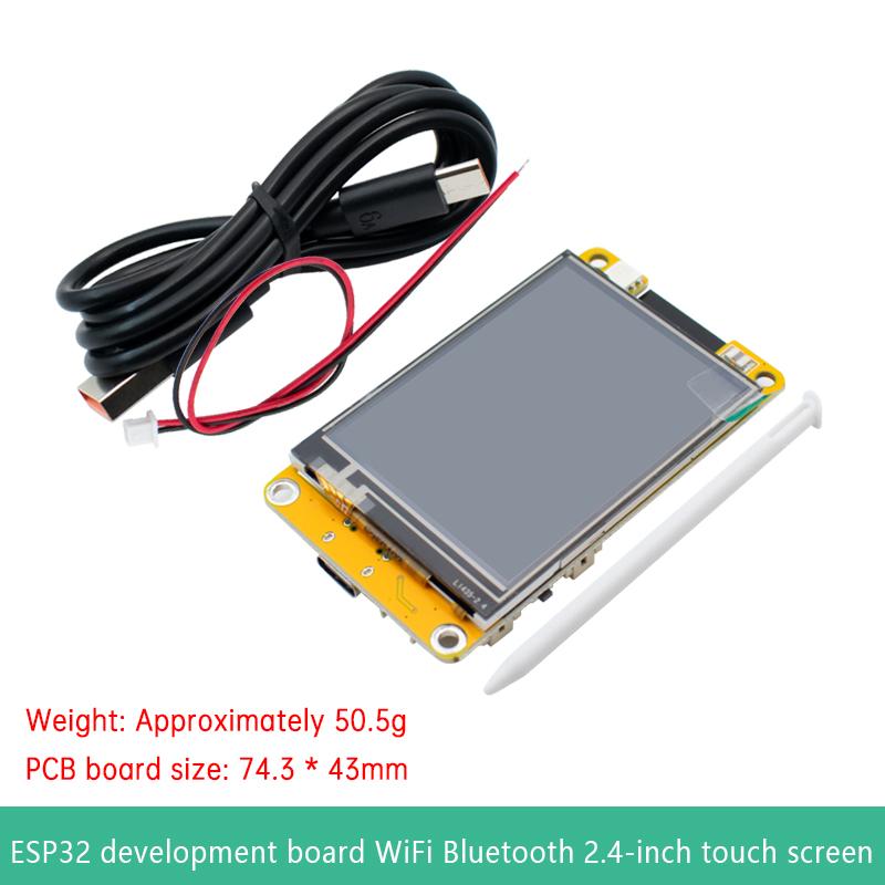 LIZAO 2.4/2.8/3.2 Inch TFT LCD Touch Screen, ESP32 Development Board WIFI Bluetooth LVGL 240*320 Smart Display Module
LIZAO 2.4/2.8/3.2 Inch TFT LCD Touch Screen, ESP32 Development Board WIFI Bluetooth LVGL 240*320 Smart Display Module