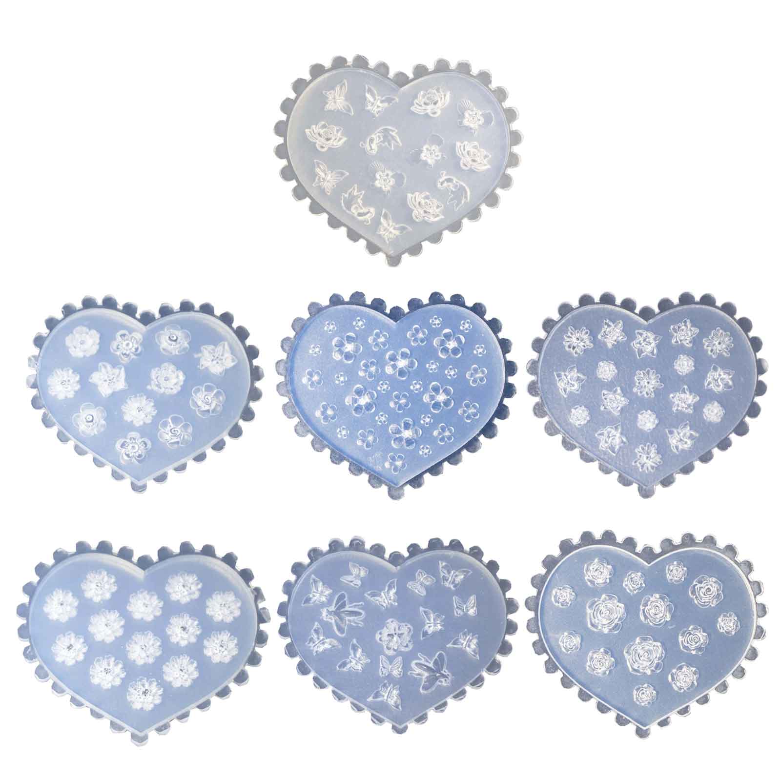 7 Pieces Small Flower 3D Acrylic Nail Mold Flowers Nail Art Mold DIY Silicone Mold Leaves Nail Decorations 1
7 Pieces Small Flower 3D Acrylic Nail Mold Flowers Nail Art Mold DIY Silicone Mold Leaves Nail Decorations 1