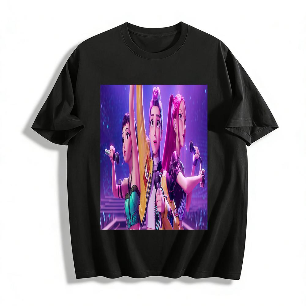 Anime Girl Group Stage Print Casual Top Trendy Cartoon Style Loose Comfortable Daily Wear T-Shirt Pure cotton T-shirt XXS
Anime Girl Group Stage Print Casual Top Trendy Cartoon Style Loose Comfortable Daily Wear T-Shirt Pure cotton T-shirt XXS
