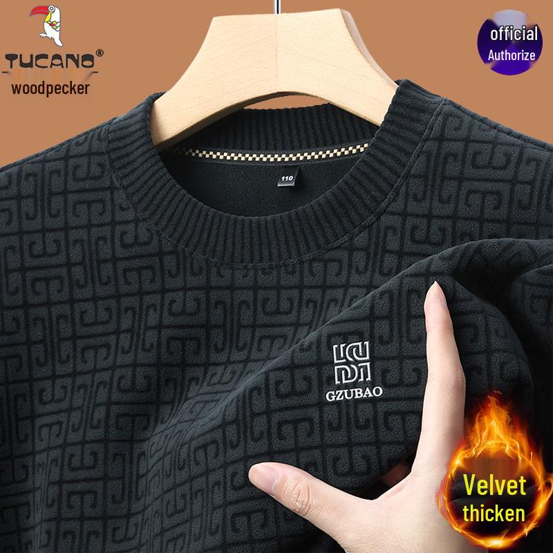 Woodpecker Men s Fleece Round Neck Thermal Sweatshirt with Velvet Lining 3XL (165-180 lbs)
Woodpecker Men s Fleece Round Neck Thermal Sweatshirt with Velvet Lining 3XL (165-180 lbs)
