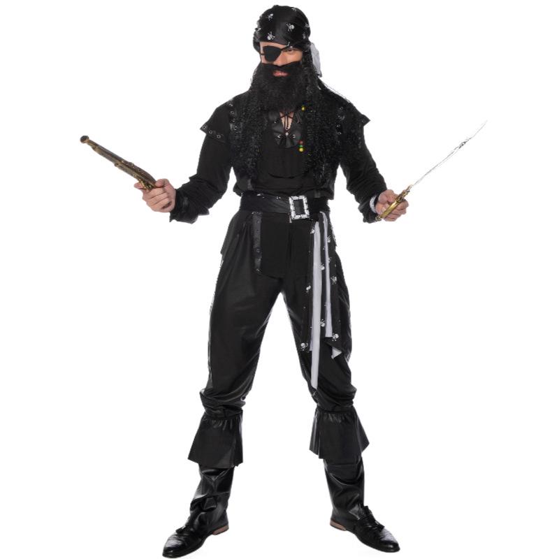 Adult Men s One-Eyed Pirate Costume with Big Beard for Halloween Party or Performance M
Adult Men s One-Eyed Pirate Costume with Big Beard for Halloween Party or Performance M