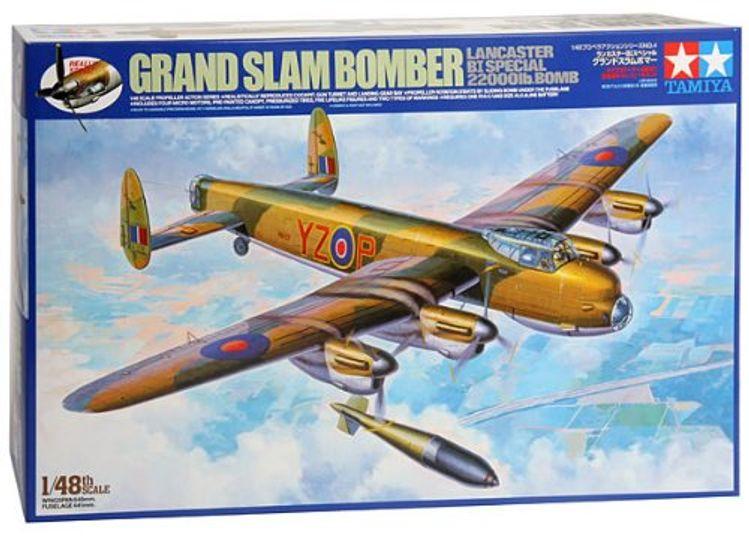Пластиковая модель бомбардировщика Королевских ВВС Lancaster BI Special Grand Slam от Tamiya Propeller Action Series 61504 1/48 № 04
Пластиковая модель бомбардировщика Королевских ВВС Lancaster BI Special Grand Slam от Tamiya Propeller Action Series 61504 1/48 № 04