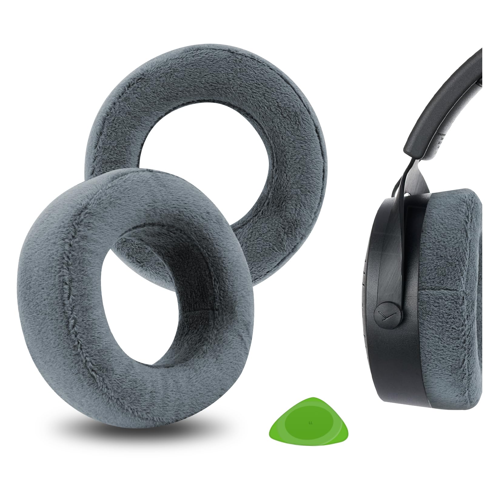 Geekria Comfort Extra Thick Ear Pads, Compatible with Beyerdynamics DT 700 PROX/900 PROX X Headphones, Ear Pads/Ear Cups (Velour/Gray)
Geekria Comfort Extra Thick Ear Pads, Compatible with Beyerdynamics DT 700 PROX/900 PROX X Headphones, Ear Pads/Ear Cups (Velour/Gray)