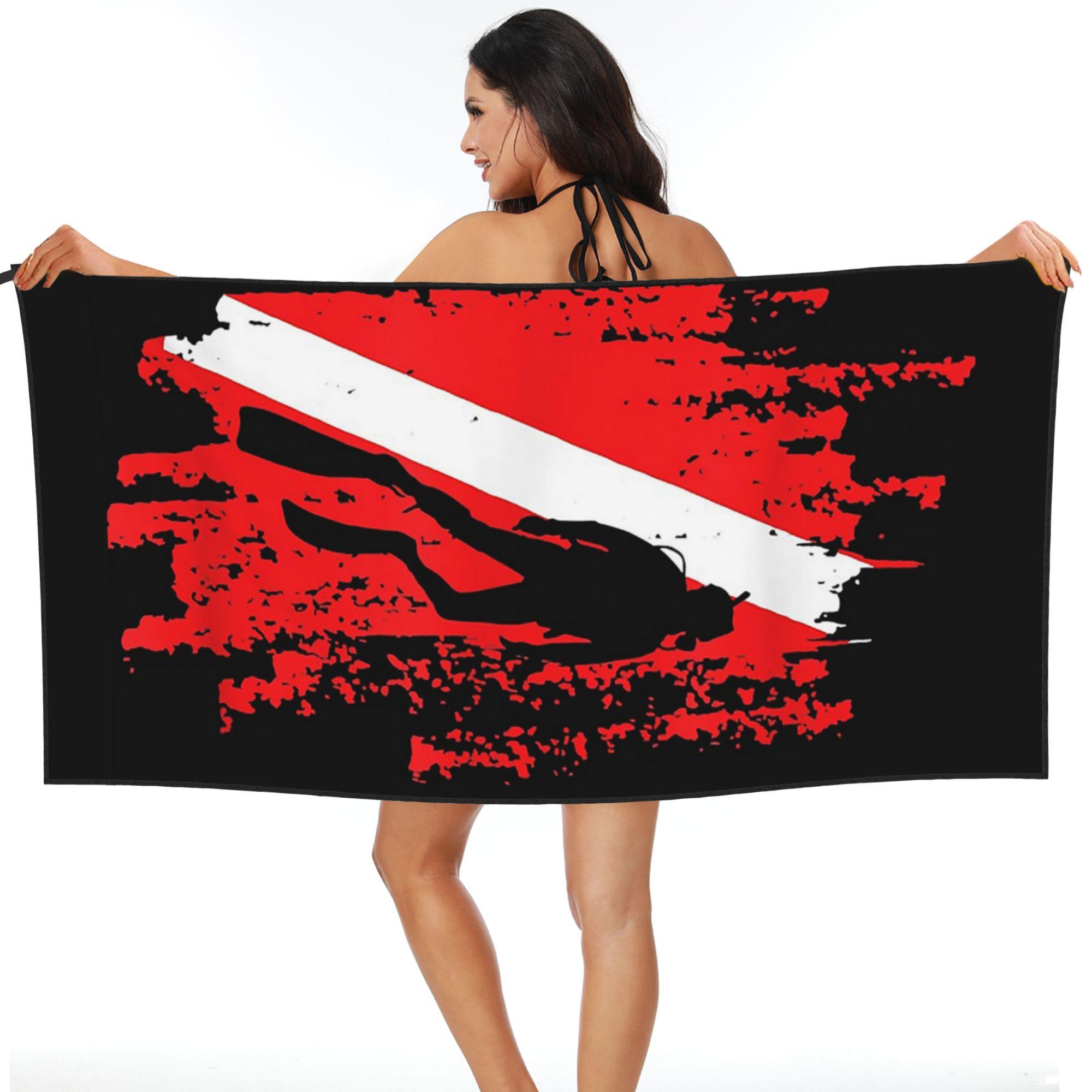 Scuba Diving Diver Down Flag Marine Diver Dive Beach Towel Soft Microfiber Quick Dry Absorbent Quick Towels For Pool W40*H60(CM)
Scuba Diving Diver Down Flag Marine Diver Dive Beach Towel Soft Microfiber Quick Dry Absorbent Quick Towels For Pool W40*H60(CM)