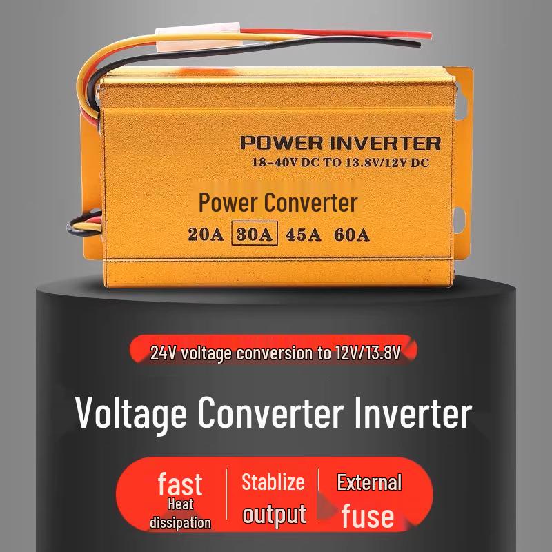 VHF Walkie-Talkie Power Converter: 24V to 13.8V/12V for Car/Ship Audio Systems Other
VHF Walkie-Talkie Power Converter: 24V to 13.8V/12V for Car/Ship Audio Systems Other
