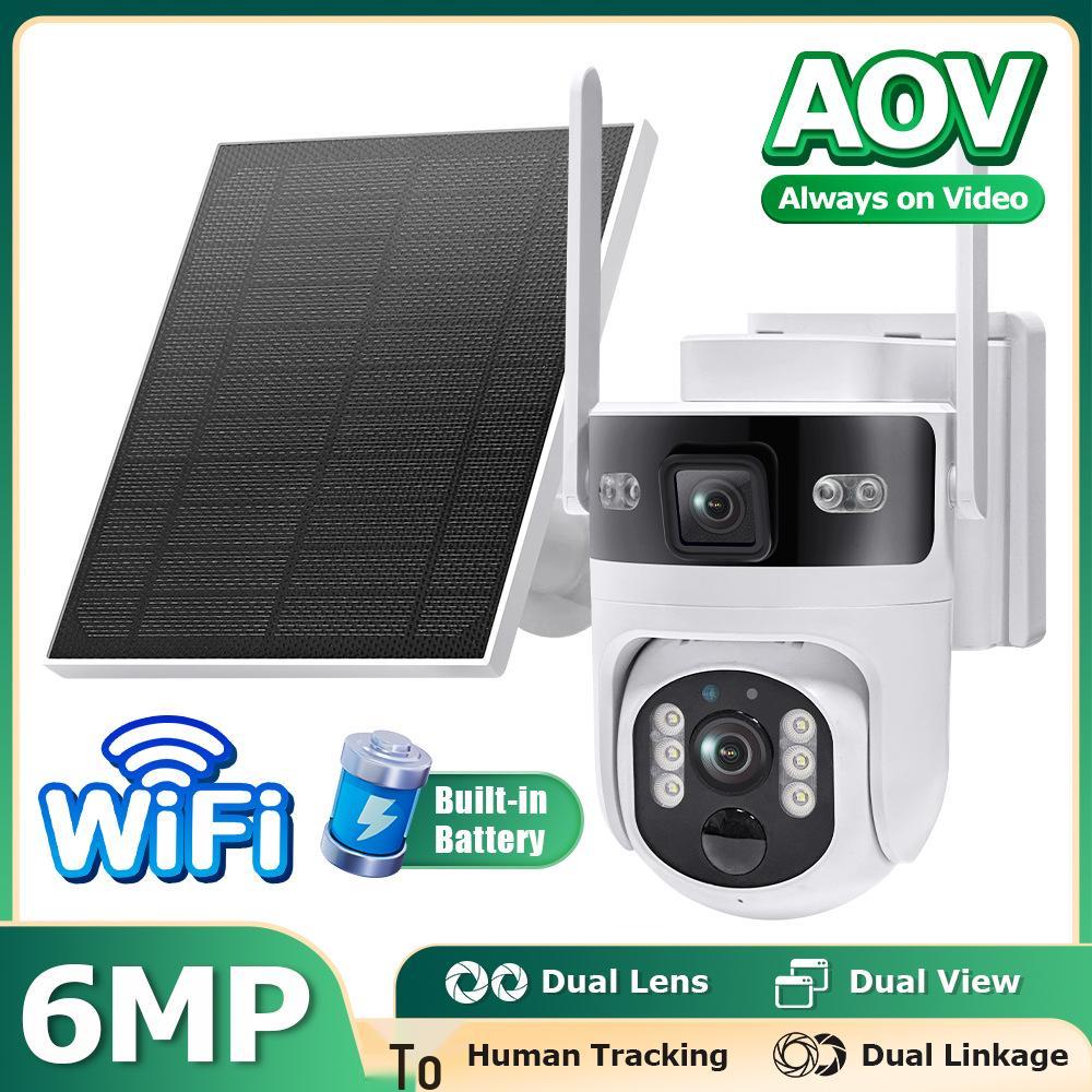 6MP HD Solar Camera with WiFi, Full-Color Night Vision, All-Day Recording
6MP HD Solar Camera with WiFi, Full-Color Night Vision, All-Day Recording