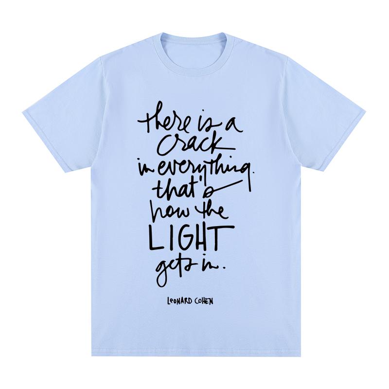 Leonard Cohen tshirt There Is Crack In Everything Cotton Unisex T shirt New TEE TSHIRT Womens tops 2XL
Leonard Cohen tshirt There Is Crack In Everything Cotton Unisex T shirt New TEE TSHIRT Womens tops 2XL
