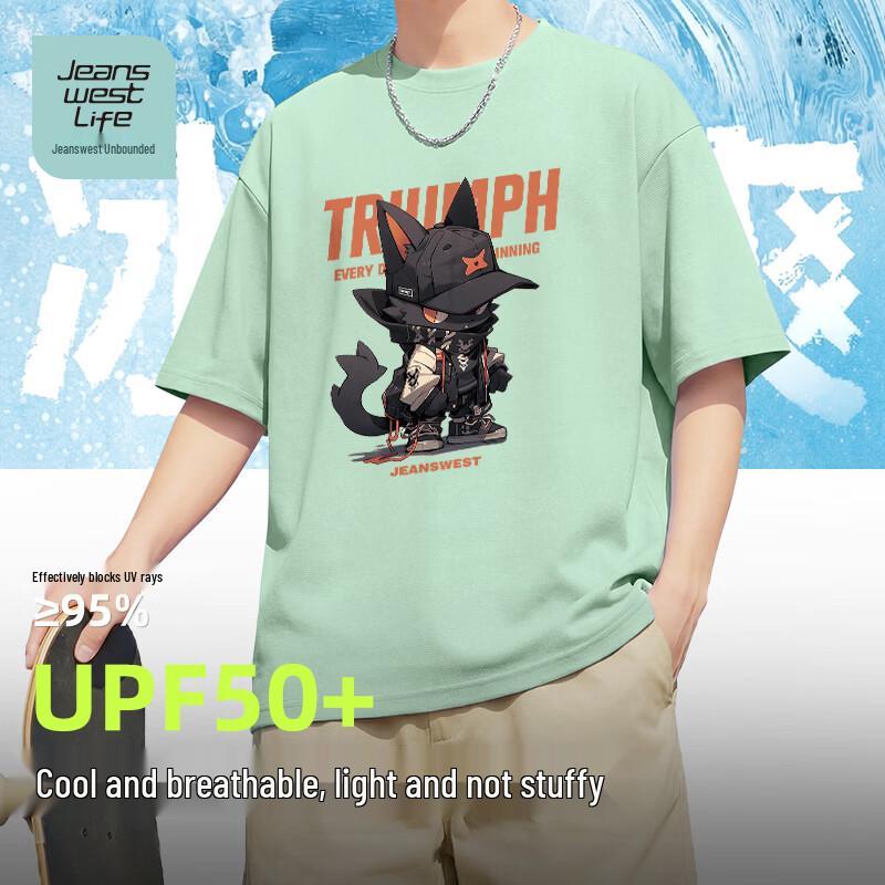 Мужская футболка JEANSWEST LIFE из ледяного шелка с защитой от солнца UPF50+ M
Мужская футболка JEANSWEST LIFE из ледяного шелка с защитой от солнца UPF50+ M