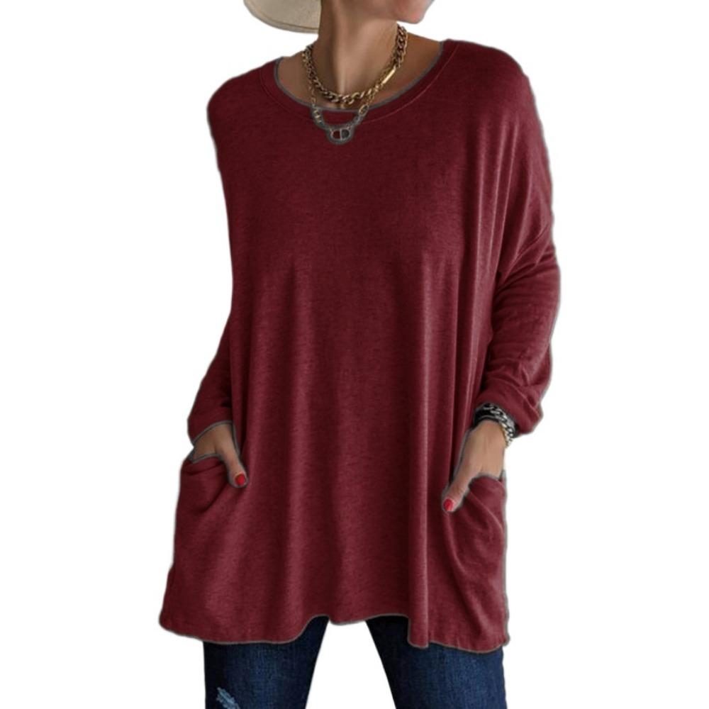 GMXIA Женские модные повседневные летние однотонные блузки и рубашки с круглым вырезом и длинными рукавами с принтом XXXXXL красный
GMXIA Женские модные повседневные летние однотонные блузки и рубашки с круглым вырезом и длинными рукавами с принтом XXXXXL красный