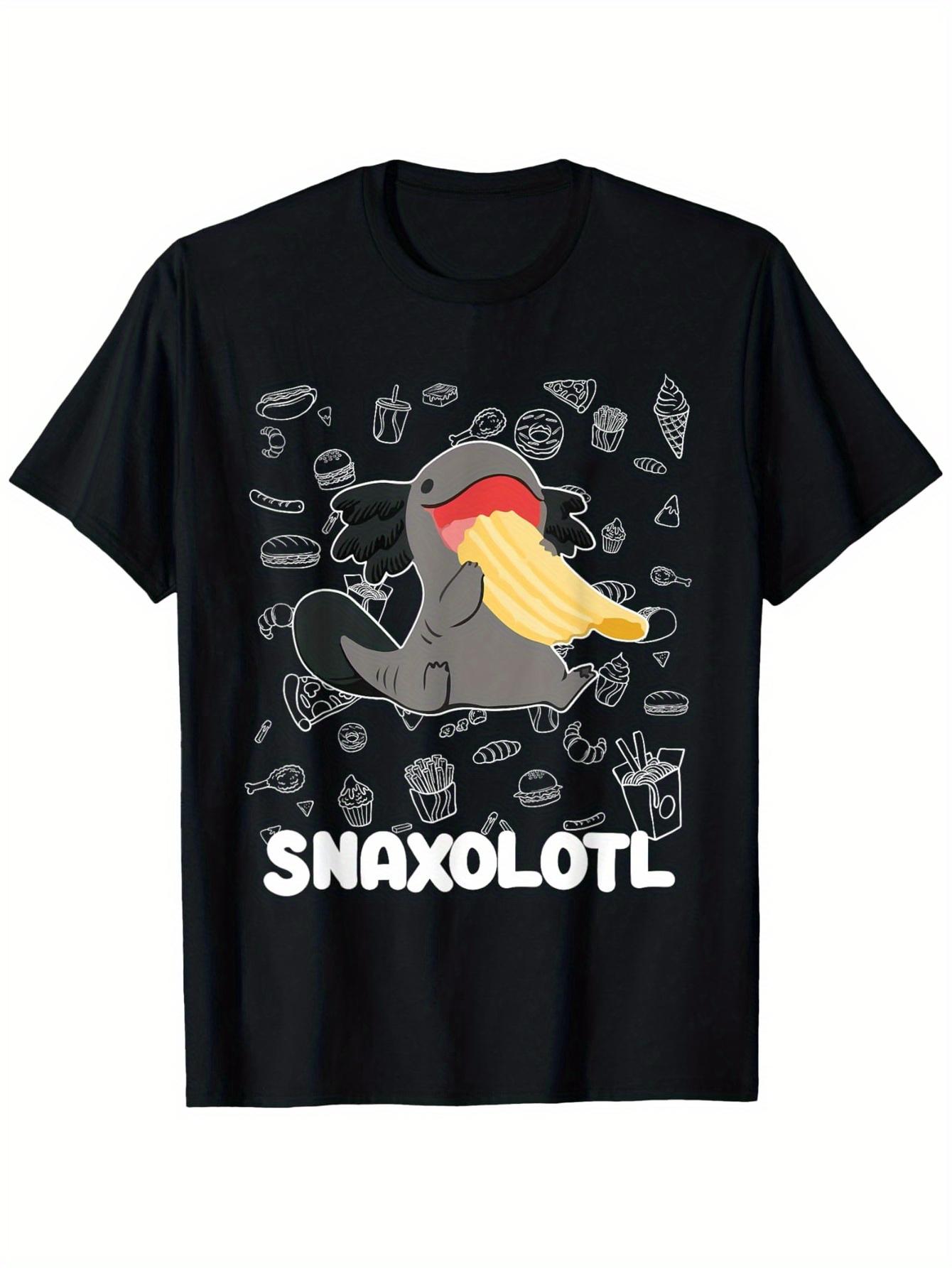 Snaxolotl Kawaii Salamander Food Graphic T-shirt - 100% Cotton S
Snaxolotl Kawaii Salamander Food Graphic T-shirt - 100% Cotton S