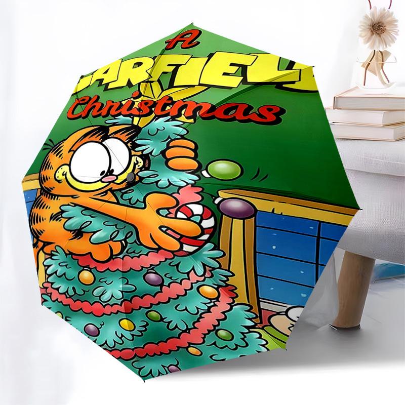 1pc A Garfield Christmas Holiday Gift Umbrella, Automatic Open, Portable Folding Design, 8-Rib Iron Frame Outdoor Umbrella, Perfect for Fans, Travel,
1pc A Garfield Christmas Holiday Gift Umbrella, Automatic Open, Portable Folding Design, 8-Rib Iron Frame Outdoor Umbrella, Perfect for Fans, Travel,