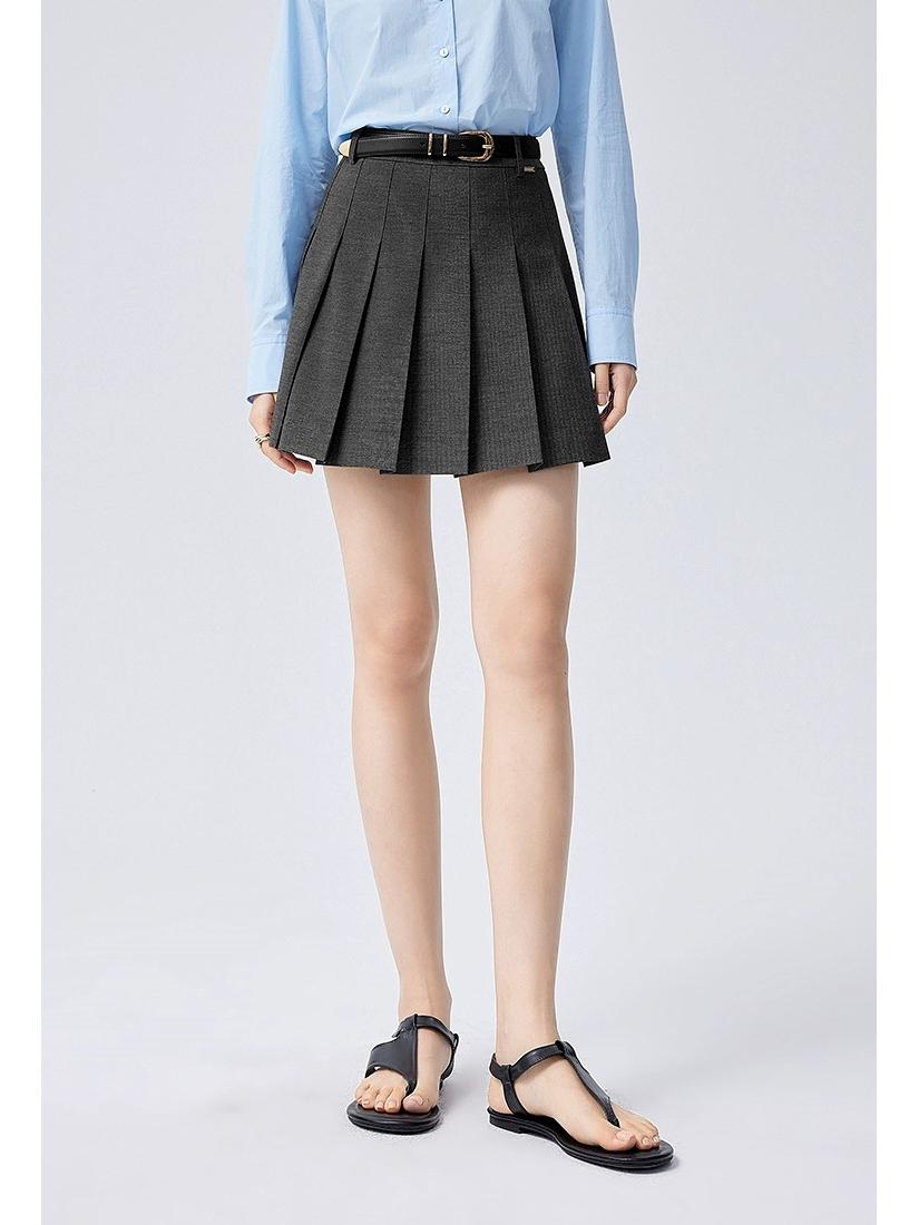 2025 Spring Women s High Waist Gray Pleated A-Line Skirt - Slim Fit, Small Size, Versatile Suit Skirt XL темно-сірий
2025 Spring Women s High Waist Gray Pleated A-Line Skirt - Slim Fit, Small Size, Versatile Suit Skirt XL темно-сірий