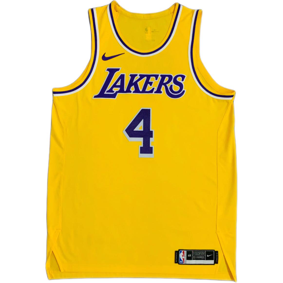 Nike X NBA Collaboration Alex Caruso #4 20/21 Season Lakers Away Jersey Basketball Tank Men jerseys Yellow CW3522-728 L
Nike X NBA Collaboration Alex Caruso #4 20/21 Season Lakers Away Jersey Basketball Tank Men jerseys Yellow CW3522-728 L