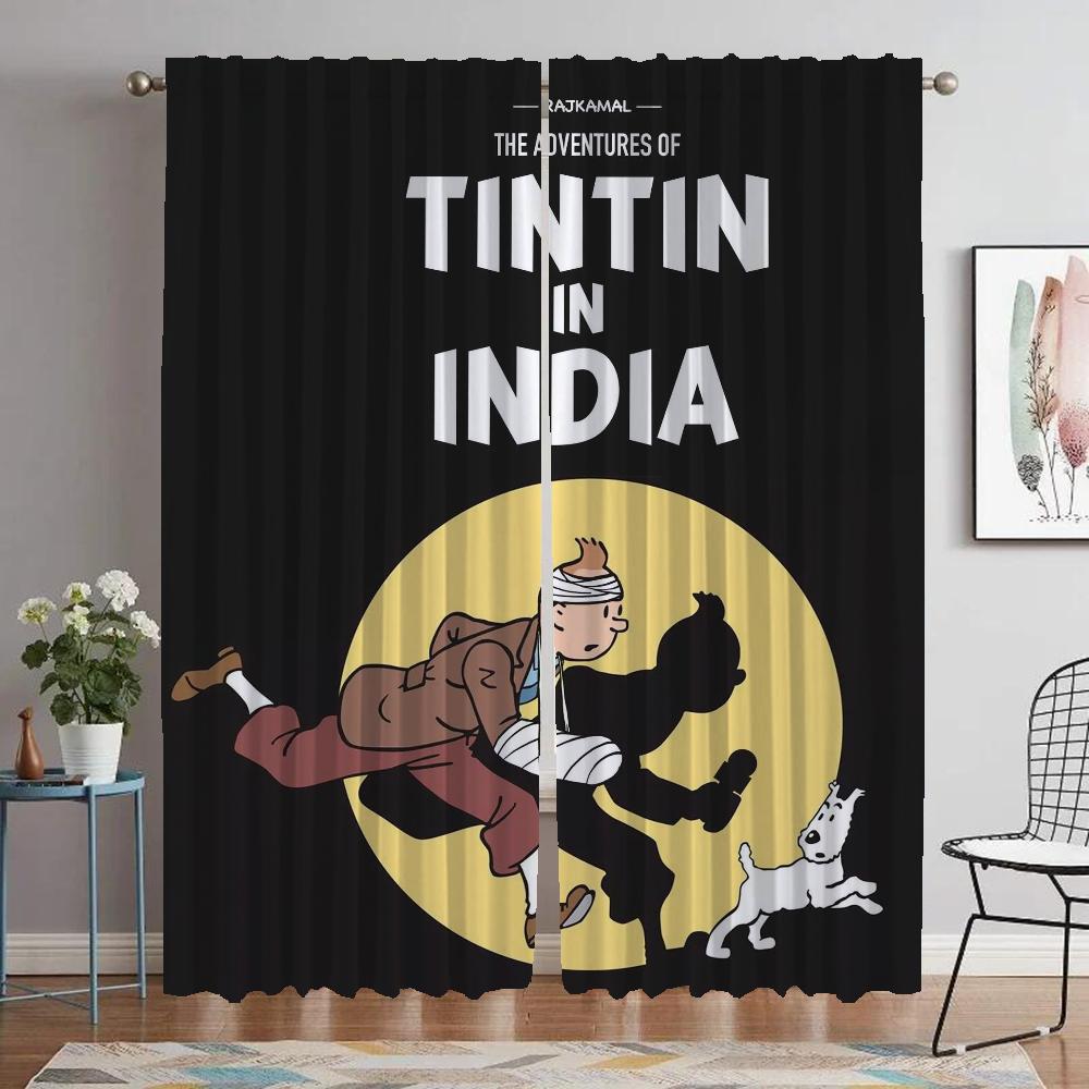 Home Interior Curtains 2 Pieces The Adventures Of Tintin Shades Living Room Curtain Curtains for Bedroom Partition Kitchen Child W60xH90cmx2pcs-CL
Home Interior Curtains 2 Pieces The Adventures Of Tintin Shades Living Room Curtain Curtains for Bedroom Partition Kitchen Child W60xH90cmx2pcs-CL