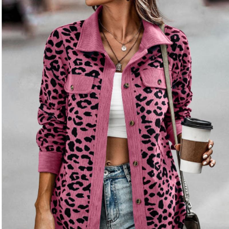 Женская тонкая рубашка на весну и осень, пальто с лацканами и длинными рукавами, однобортный леопардовый лоскутный цвет, свободная куртка, верхняя одежда M розовый
Женская тонкая рубашка на весну и осень, пальто с лацканами и длинными рукавами, однобортный леопардовый лоскутный цвет, свободная куртка, верхняя одежда M розовый