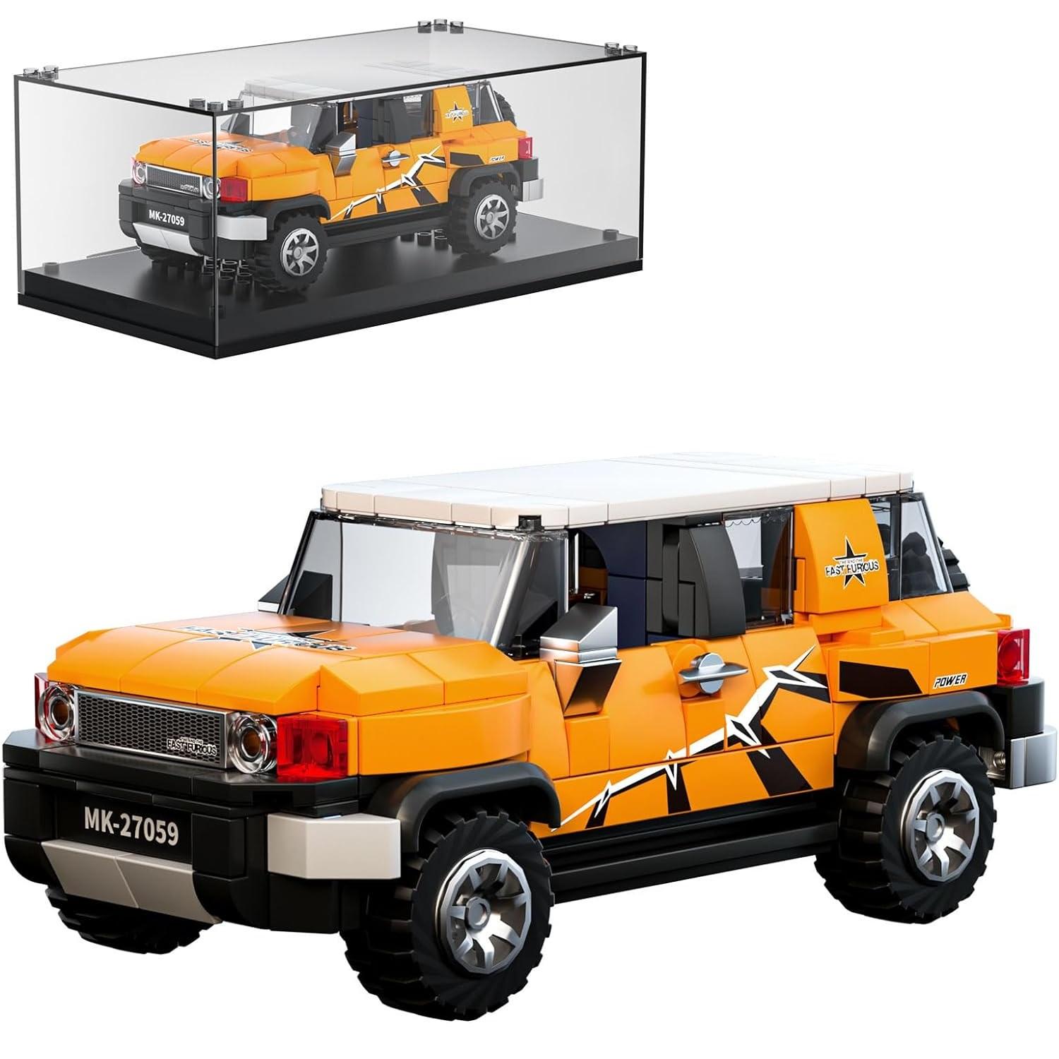 Форма King Speed Chasmpions Toyota Land Cruiser SUV 27059 Строительный набор Игрушка Коллекционная модель автомобиля Блок Детский подарок 8+(414 штук)
Форма King Speed Chasmpions Toyota Land Cruiser SUV 27059 Строительный набор Игрушка Коллекционная модель автомобиля Блок Детский подарок 8+(414 штук)