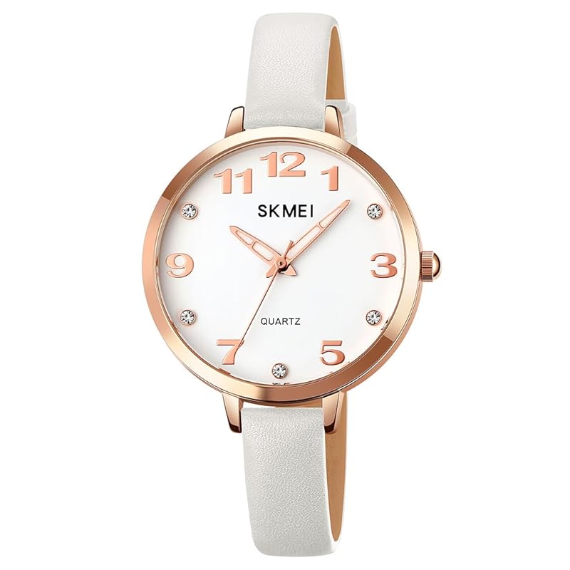 SKMEI watch ladies Fashionable simple leather belt arm clock casual business ultra thin lightweight arabic numerals Easy to read dial for women clock
SKMEI watch ladies Fashionable simple leather belt arm clock casual business ultra thin lightweight arabic numerals Easy to read dial for women clock