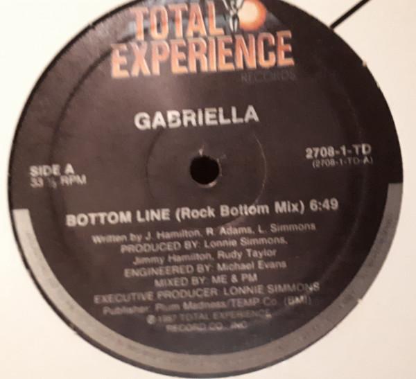 12-дюймовая пластинка GABRIELLA - Bottom Line 27081TD Total Experienc 1987 Канада Танцевальная и электронная музыка Б/у
12-дюймовая пластинка GABRIELLA - Bottom Line 27081TD Total Experienc 1987 Канада Танцевальная и электронная музыка Б/у
