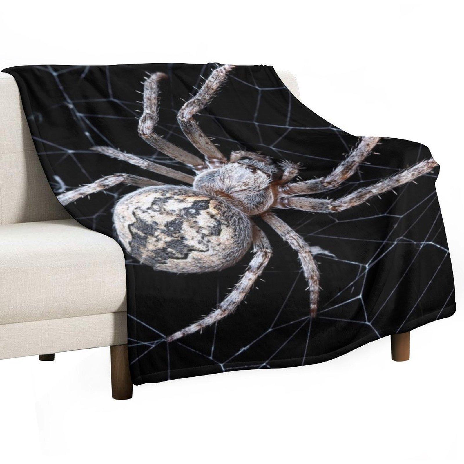 Big Spider On Cobweb Throw Blanket Soft Beds Tourist Loose Nap Blankets 30x40in
Big Spider On Cobweb Throw Blanket Soft Beds Tourist Loose Nap Blankets 30x40in