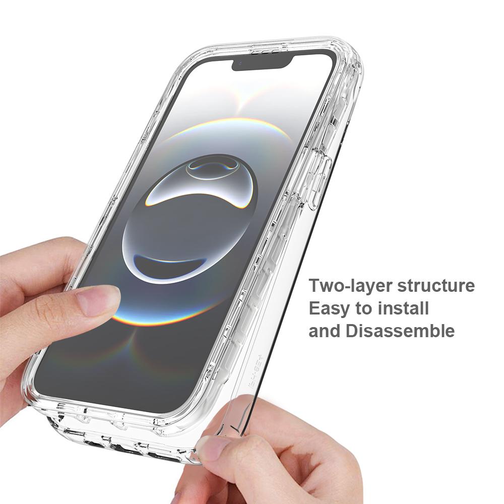 For iPhone 16e Case Built-In PET Screen Protector PC+TPU Full Body Shockproof Phone Cover Red
For iPhone 16e Case Built-In PET Screen Protector PC+TPU Full Body Shockproof Phone Cover Red