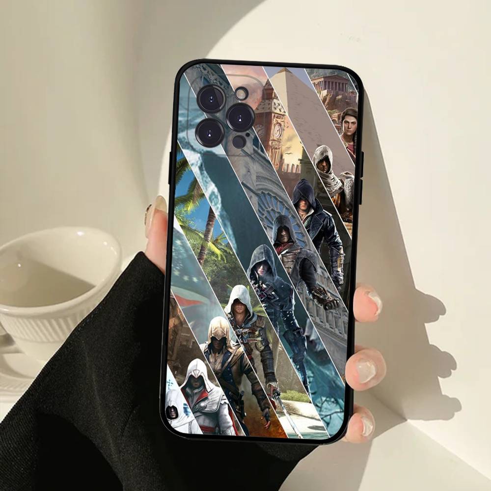 Game A-Assassins C-Creed For IPhone 17 16 15 14 13 12 11 Pro Max Plus Shockproof Black Soft Phone Cover iPhone 12pro max
Game A-Assassins C-Creed For IPhone 17 16 15 14 13 12 11 Pro Max Plus Shockproof Black Soft Phone Cover iPhone 12pro max