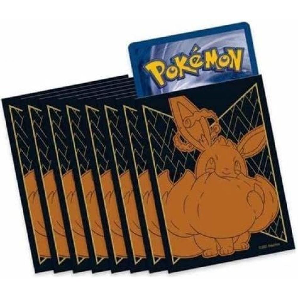 Пакет из 65 карт Pokemon Eevee Gigamax Vmax в обложках для карт Shining Fates Elite Trainer Box Эксклюзивная коробка
Пакет из 65 карт Pokemon Eevee Gigamax Vmax в обложках для карт Shining Fates Elite Trainer Box Эксклюзивная коробка